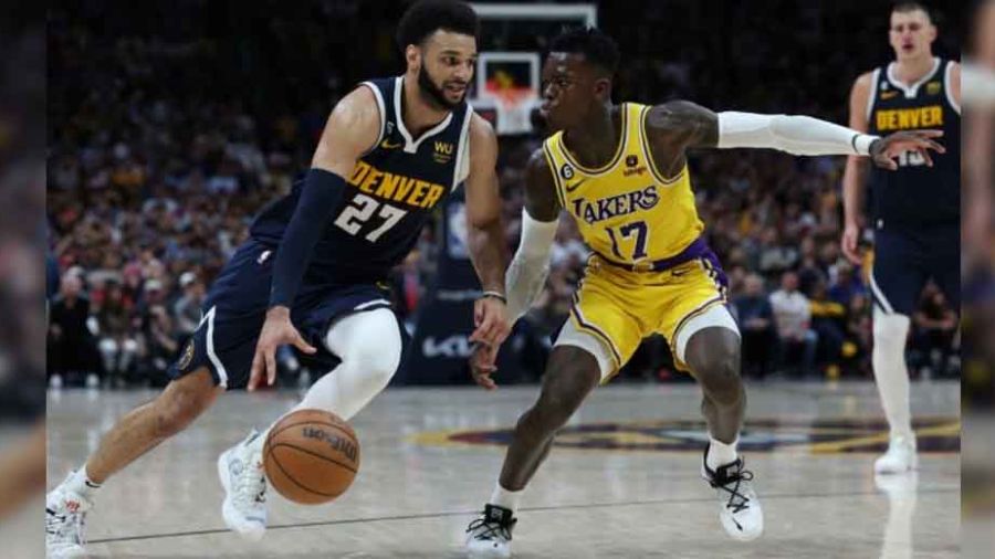 NBA: Denver fait le break contre les Lakers en finale à l'Ouest
