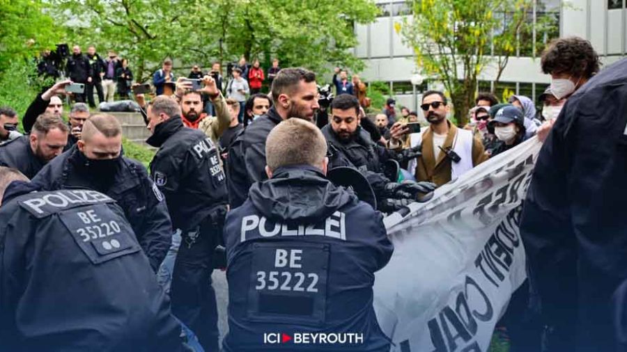 La police arrête 86 manifestants pro-palestiniens à la Sorbonne