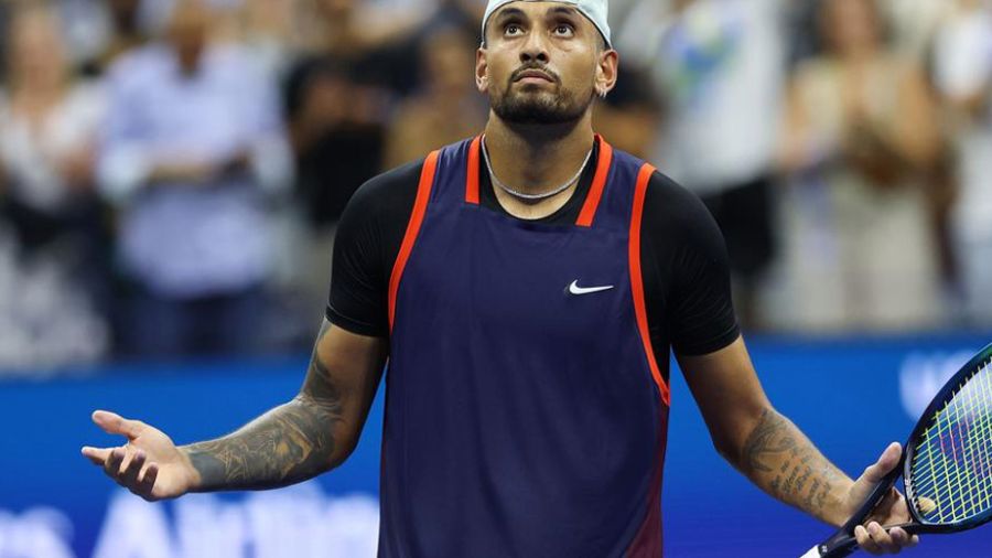 US Open: Medvedev doublement déchu, Kyrgios envoie un message
