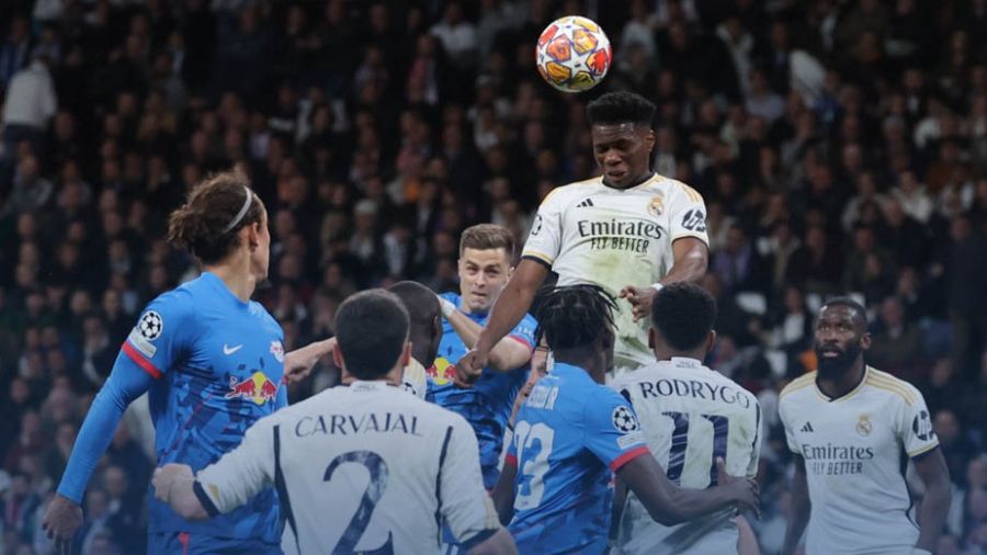 C1: Le Real Madrid se fait peur contre Leipzig mais se qualifie