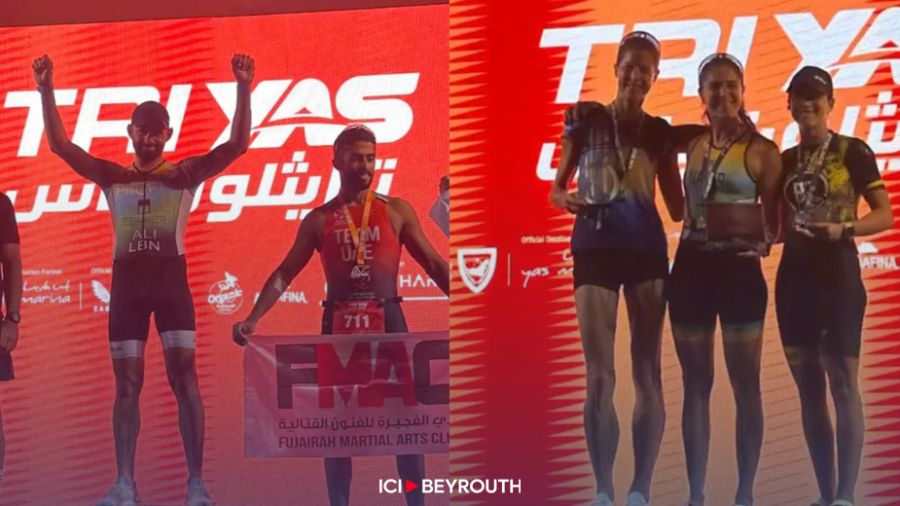 Deux médailles d'or pour le Liban au triathlon d'Abu Dhabi