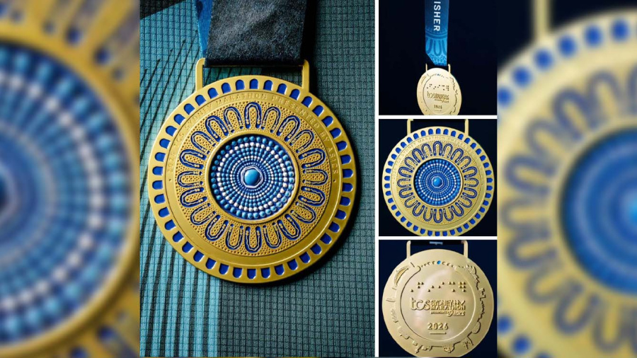 Le marathon de Sydney dévoile une médaille... avec le mauvais stade