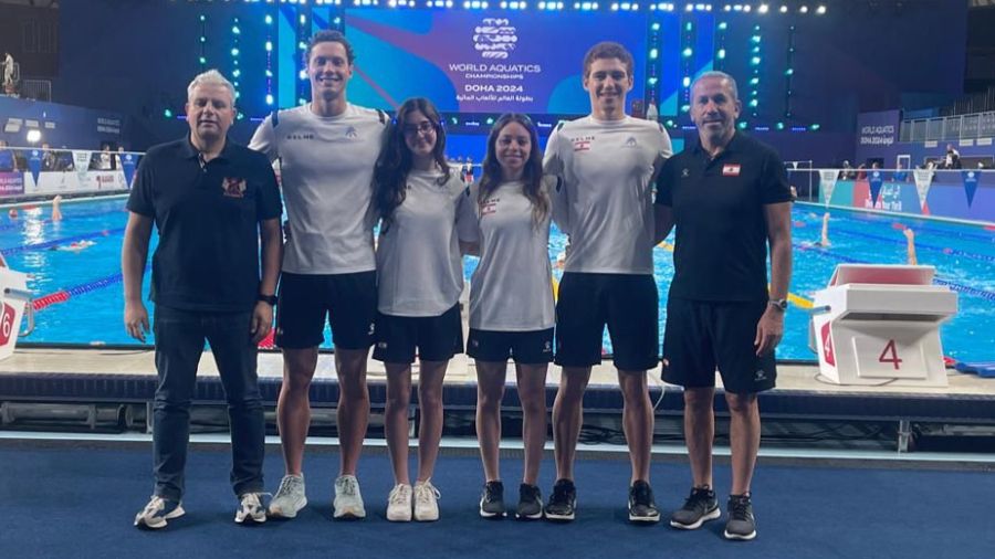 Natation: deux records nationaux pour Kabbara et Mezher