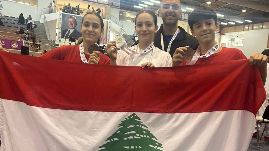 Karaté: le Liban de retour sur le tatami, six médailles à Amman