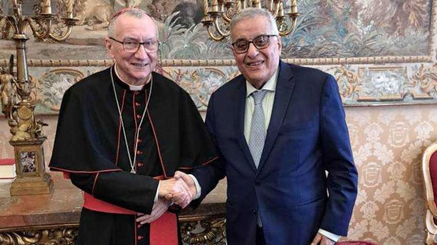 Bou Habib reçu par Parolin et Gallagher au Vatican