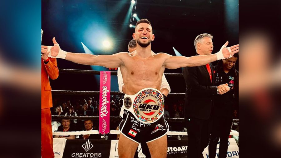 Kickboxing: le Libanais Firas Eid en vedette à Munich