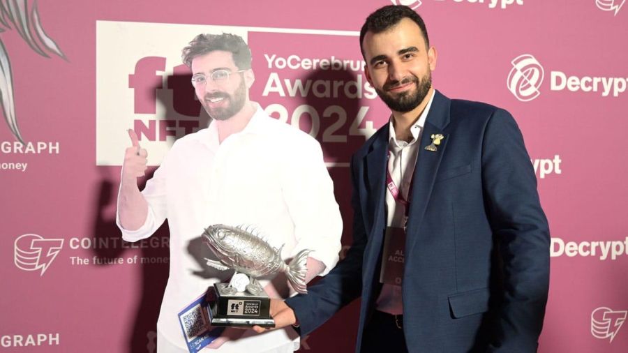 Ralph Khoury remporte un prestigieux prix NFT à Malte