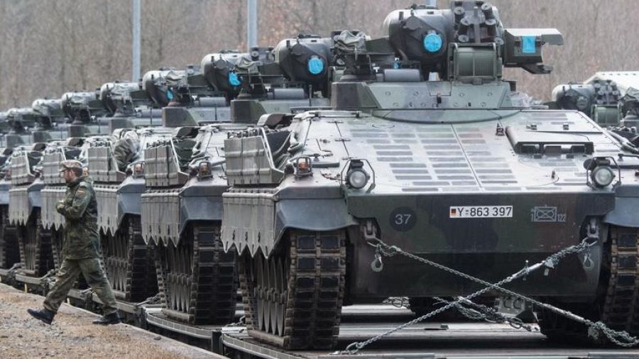 Américains, Allemands et Français livrent des blindés à Kiev