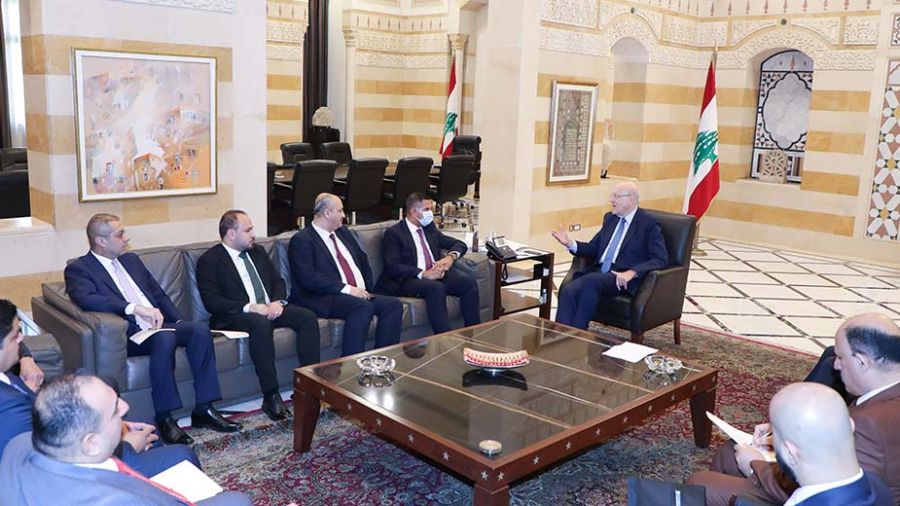 Une délégation irakienne reçue par Mikati