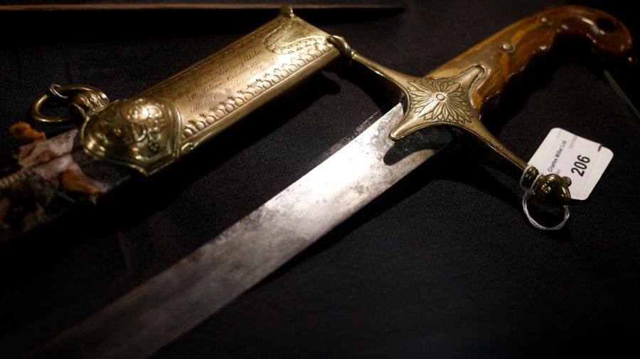 Épée mauresque de Napoléon Ier mise aux enchères à Londres