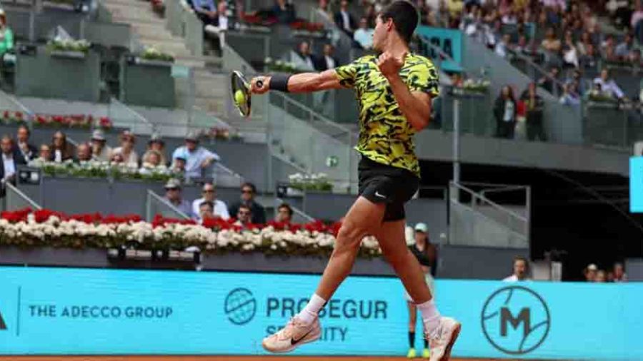 Tennis: Alcaraz à deux marches du doublé à Madrid