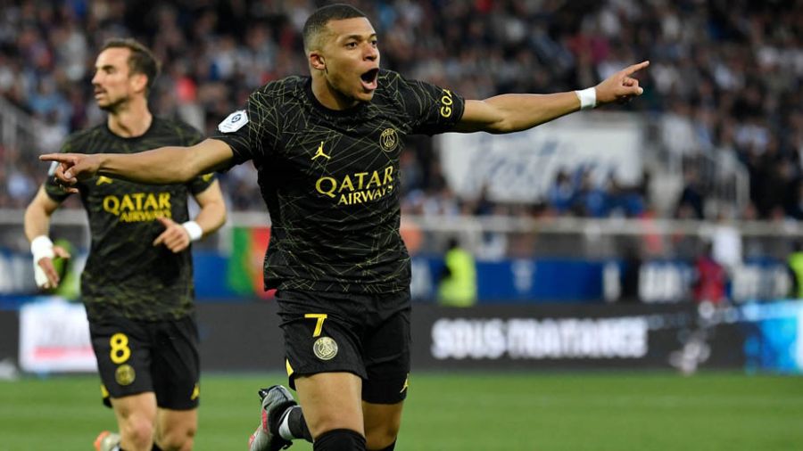 Le PSG toujours plus proche du titre grâce à Mbappé