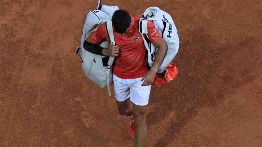 Djokovic éliminé dès les huitièmes à Monte-Carlo