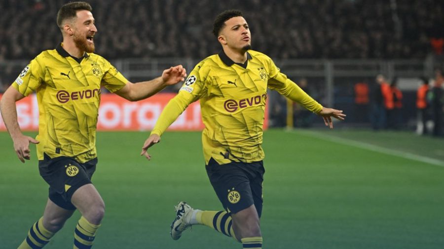 C1: Jadon Sancho porte le Borussia Dortmund en quarts de finale