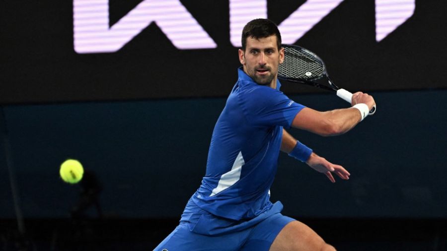 Open d'Australie: Djokovic pas souverain pour son entrée