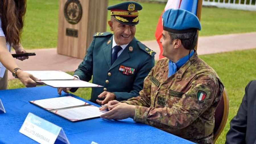 La Finul fait don de véhicules et d'équipements à l’armée libanaise