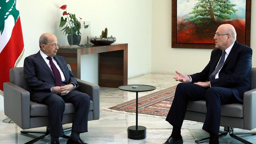 Mikati chez Aoun pour un round-up gouvernemental