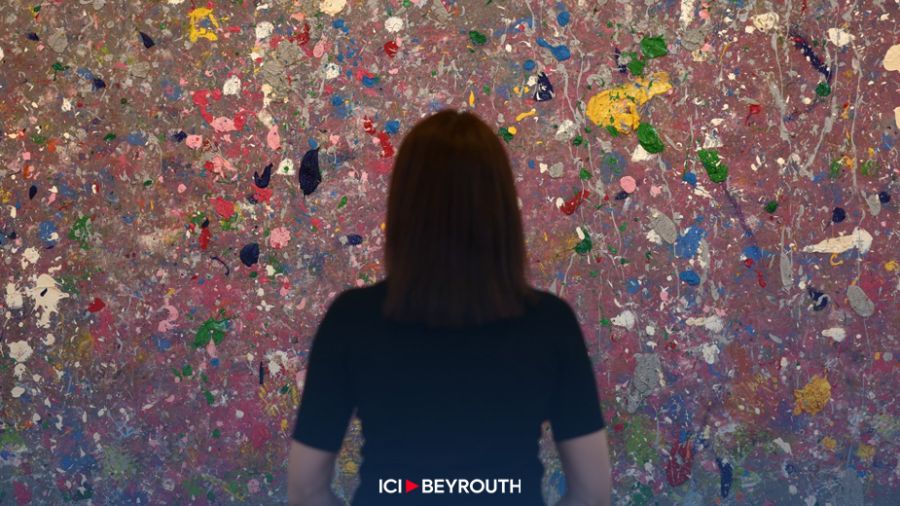 Hirst peint là où la terre rencontre la mer