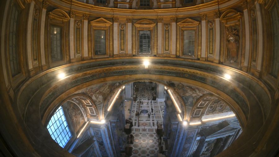 La basilique Saint-Pierre révélée grâce à l'IA