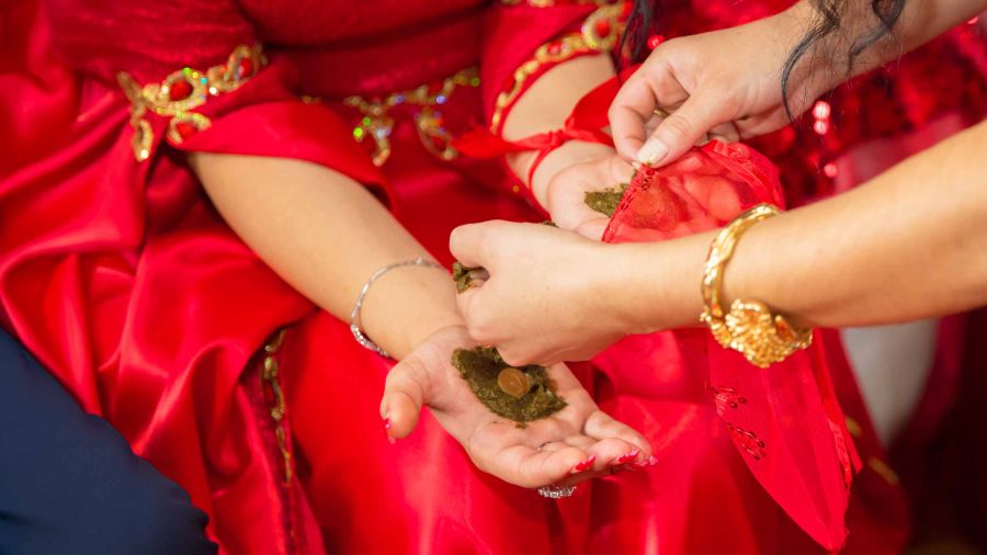 La nuit du henné, la veille du mariage