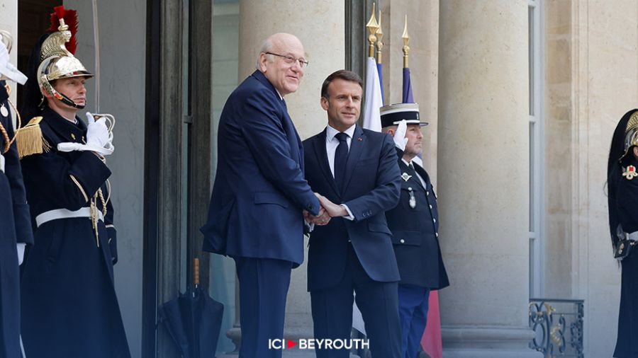 La présidence au coeur de la réunion Macron-Mikati