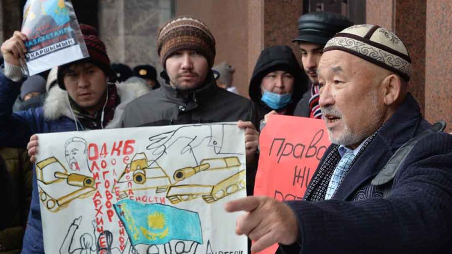 Kazakhstan : la révolution est en marche, pour l'opposant Abliazov