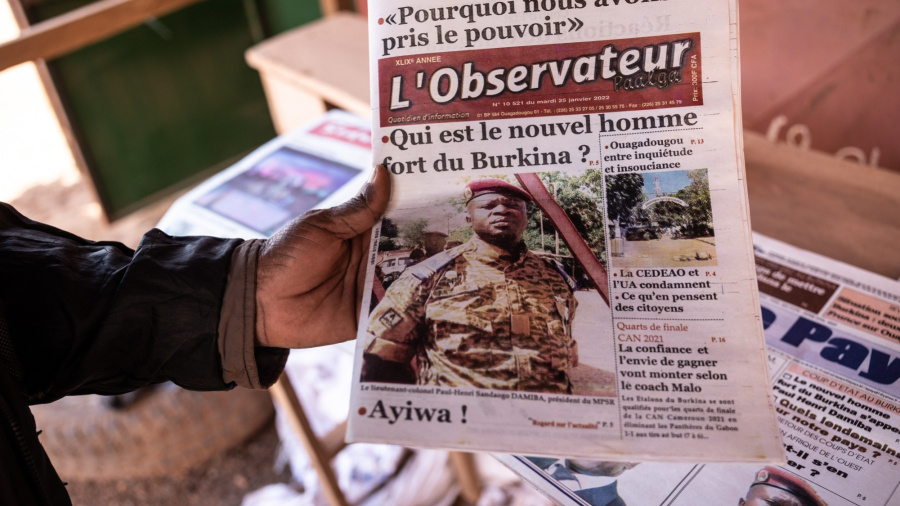 Burkina: manifestation de soutien aux putschistes, Ouagadougou retrouve le calme