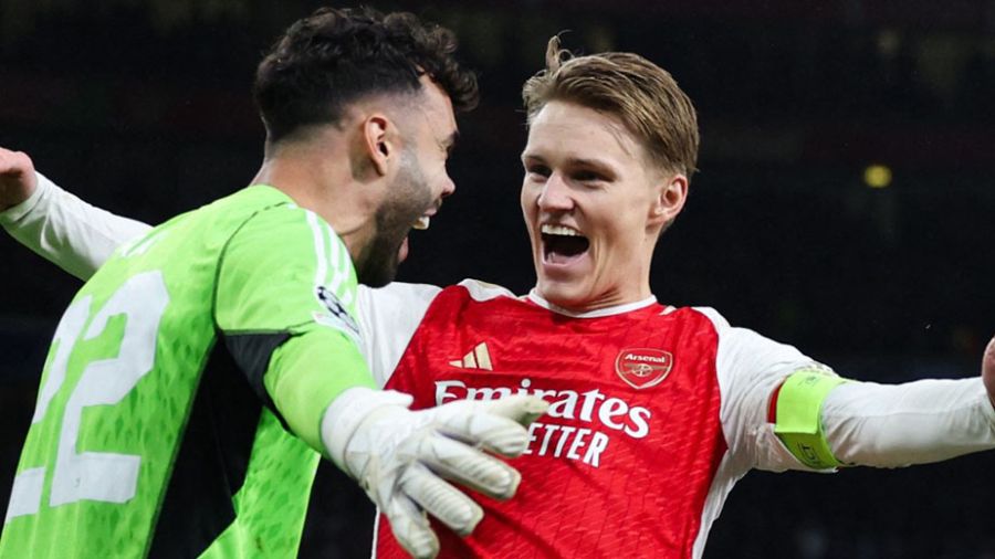 C1: «soirée magique» pour Arsenal, de retour en quarts 14 ans après
