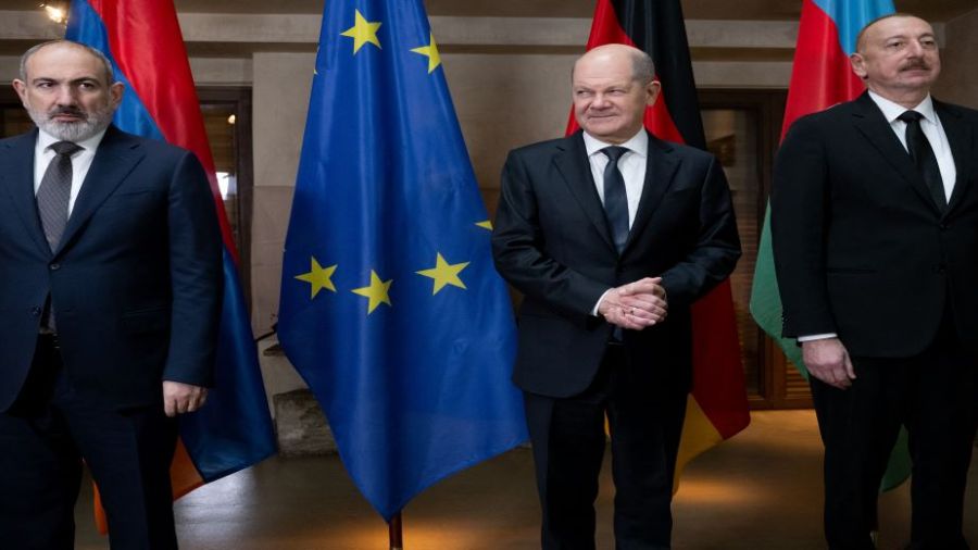 Pourparlers de paix entre l'Arménie l'Azerbaïdjan à Berlin