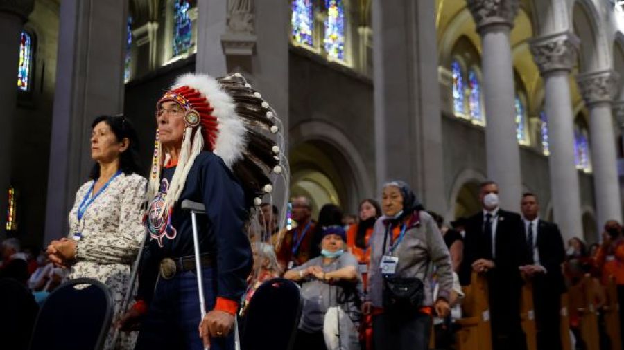 Pape François: réconciliation avec les autochtones de l'Est canadien