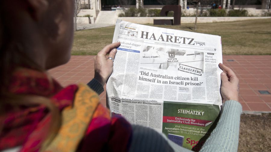 Israël rompt ses liens avec le journal Haaretz après des propos polémiques