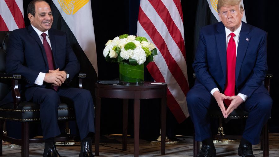Sissi dit à Trump que le monde \