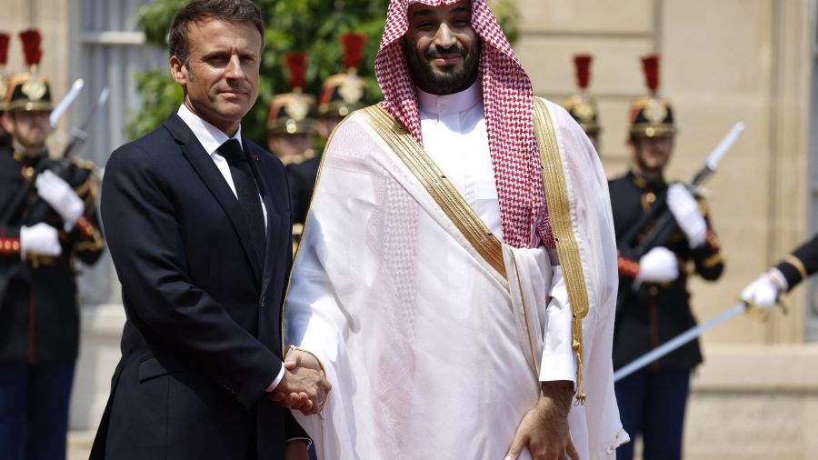 Macron et ben Salmane vont apporter \