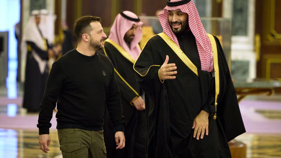 Zelensky à Riyad pour discuter des prisonniers de guerre