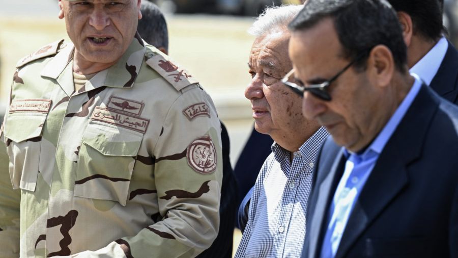 Guterres attendu en Egypte sur fond d'inquiétudes à Gaza