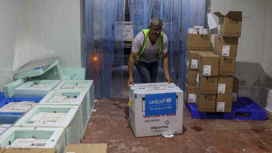Les opérations de l'ONU à Gaza interrompues, premier cas de polio confirmé