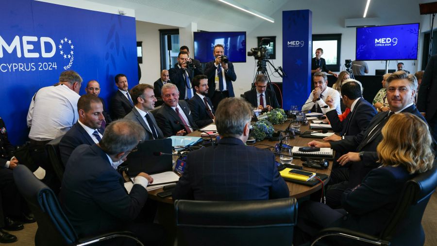 À Chypre, les pays méditerranéens de l'UE se penchent sur la crise au Moyen-Orient