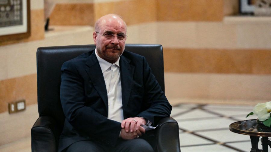 Le président du Parlement iranien appelle à «l'unité» face au blocus américain