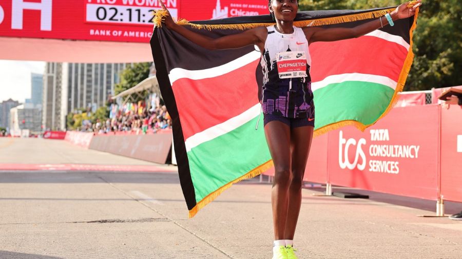 Marathon de Chicago: la Kényane Chepngetich pulvérise le record du monde