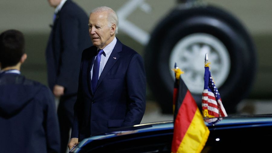 Joe Biden arrive à Berlin pour une visite d'adieu