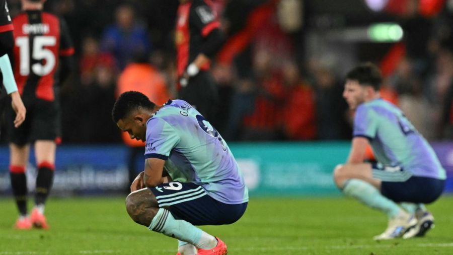 Angleterre: Arsenal mis à terre lors d'un samedi renversant