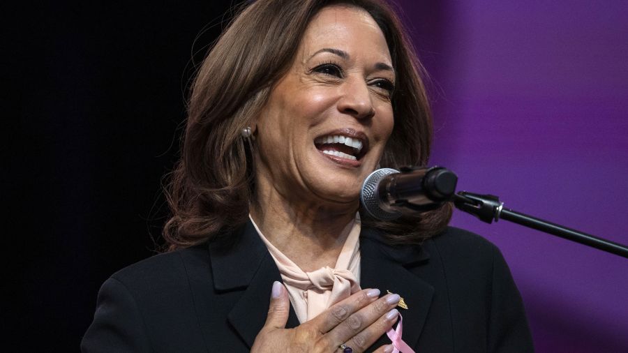 Harris a 60 ans mais veut surtout parler de l'âge de Trump