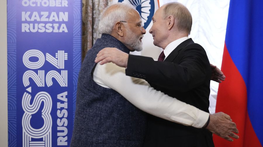 Modi plaide pour la paix en Ukraine au sommet des Brics en Russie