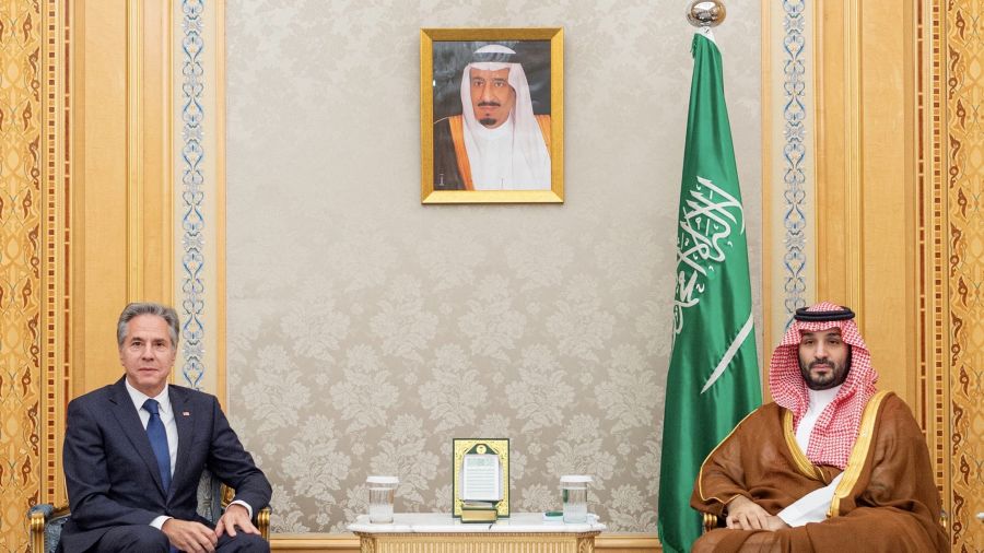 Blinken à Ryad pour promouvoir une normalisation entre Israël et l'Arabie saoudite