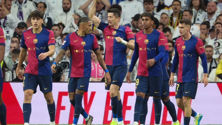 Le Barça étrille le Real, Lewandowski éclipse Mbappé et Vinicius