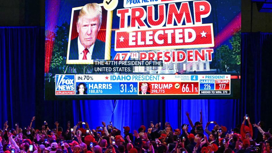 Trump déclare sa victoire