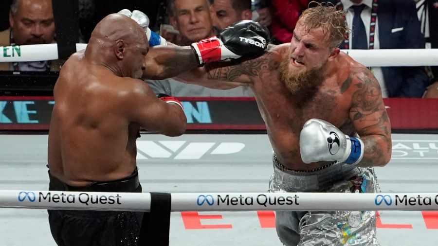 Boxe: Mike Tyson a fait son âge, battu par Jake Paul