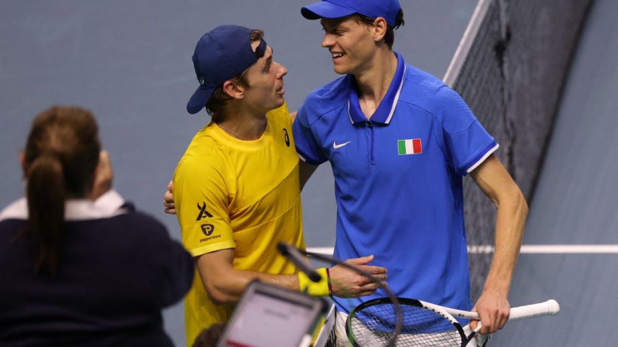 Coupe Davis: l'Italie de Jannik Sinner s'offre une chance de défendre son titre