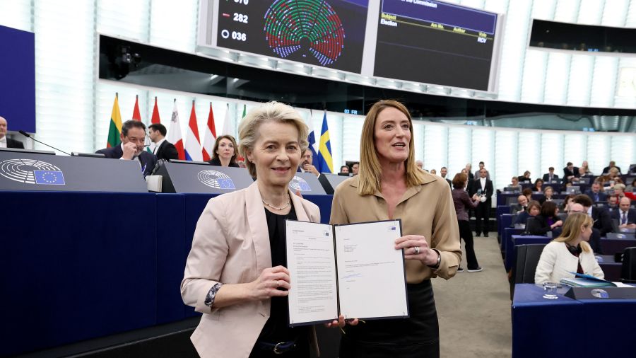 La nouvelle Commission européenne validée, priorité à la compétitivité européenne