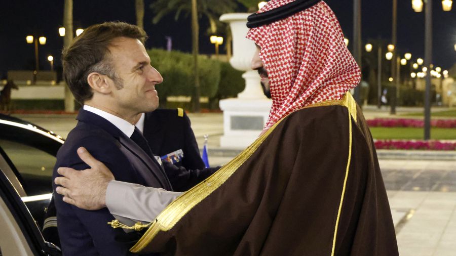 Macron et ben Salmane concluent un partenariat stratégique
